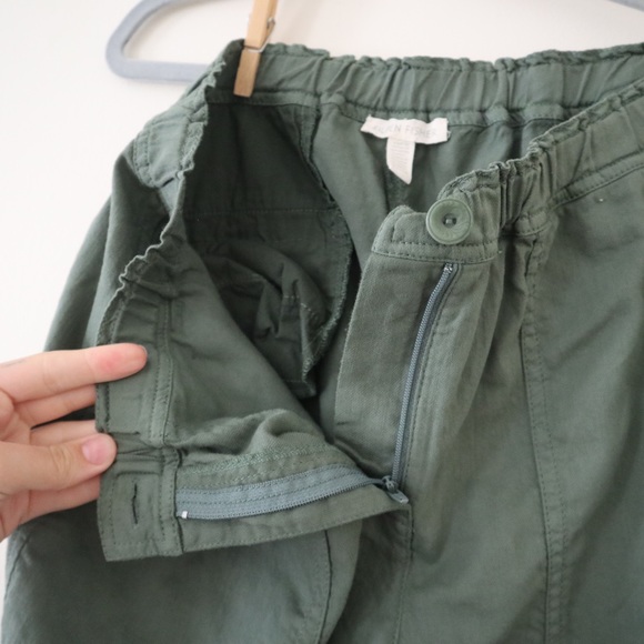Eileen Fisher Nori Organic Cotton Twill Pants - Picture 9 of 10